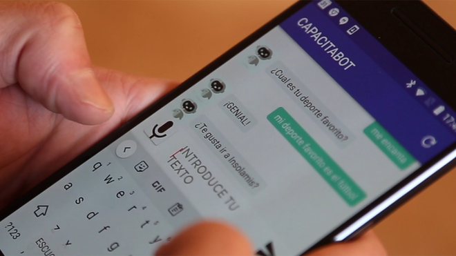App CAPACITABOT