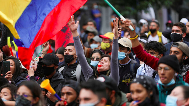 Protestas en Colombia