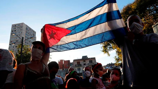 Protestas en Cuba