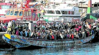 Crisis migratoria en Canarias