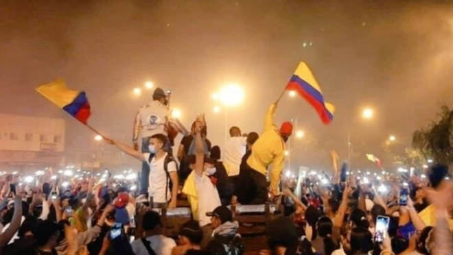 Manifestaciones en Colombia