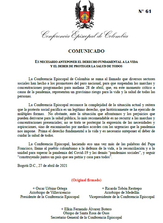 CEC COMUNICADO 61-1