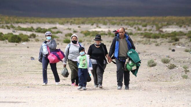 Migrantes en el Norte de Chile
