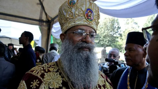 Abune Mathias , jefe de la Iglesia ortodoxa de Etiopía