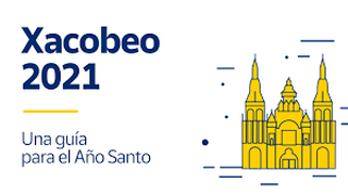 Sello de Correos con motivo del Xacobeo2021