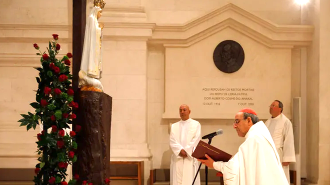Cardenal Marto, obispo de Fátima