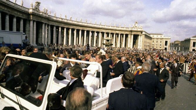 Atentado contra Juan Pablo II. 13 de mayo de 1981