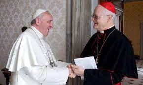 Cardenal Odilo con el Papa Francisco