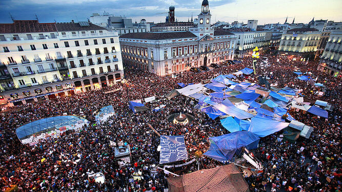 15 M. Puerta del Sol, 2011