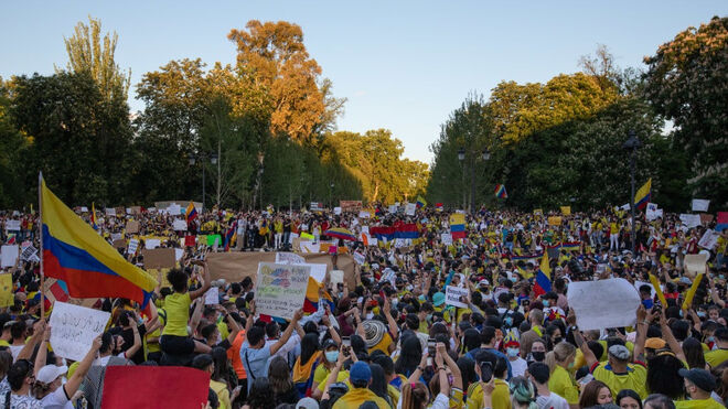 17ª jornada de paro nacional en Colombia