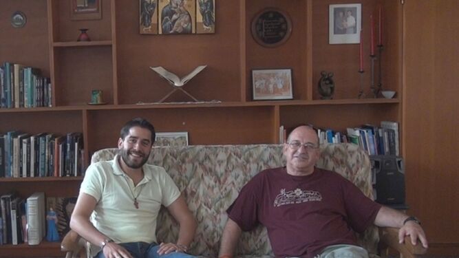 Los hermanos Andrés Porras y Miquel Cubeles.