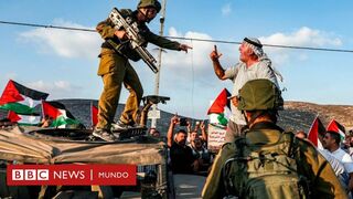 Tensiones entre israelíes y palestinos.