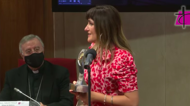 Rozalén, tras recibir el premio