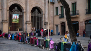 Las colas del hambre han aumentado