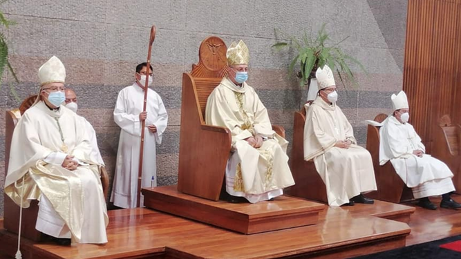 El NUncio Carrascosa en Riobamba