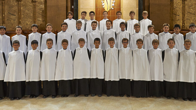 Escolania de Montserrat, uno de los coros de niños cantores más antiguos de Europa.