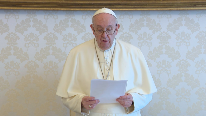 Vídeo mensaje del Papa