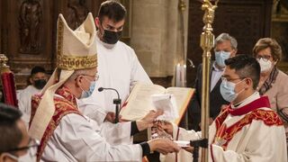 Ordenación sacerdotal de Kevin de Jesús Urbina.