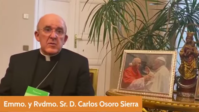 Osoro, en la entrega de premios Laudato Si