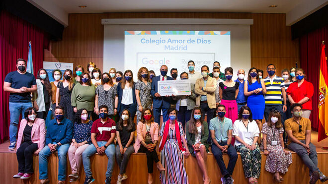 El colegio Amor de Dios recibe la certificación Reference School de Google