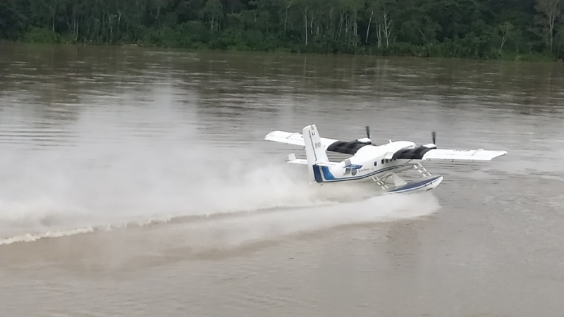 Hidroavioneta FAP a Soplín Vargas