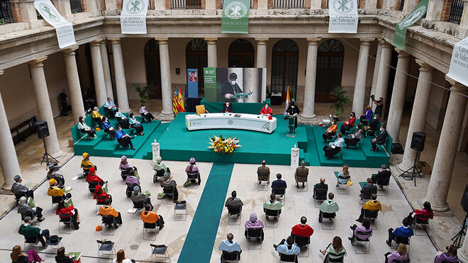 Acto de homenaje en la UCV