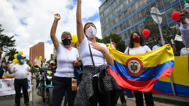 Protestas sociales en Colombia