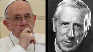 Papa FRancisco y Teilhard de Chardin