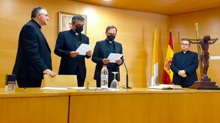 Cantero, a la nueva Curia almeriense: "Buscad la humildad y la simplicidad"