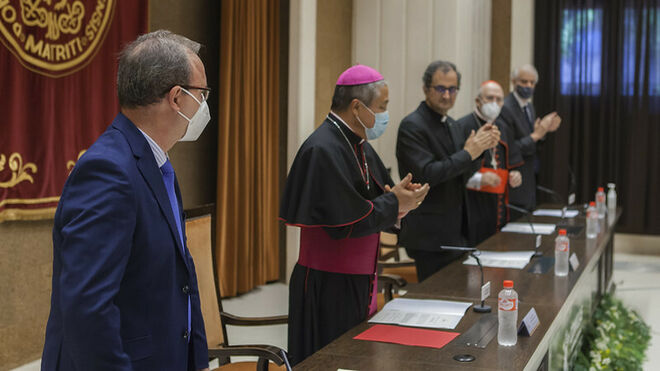 Toma de posesión de Enrique Sanz, sj. como rector de Comillas