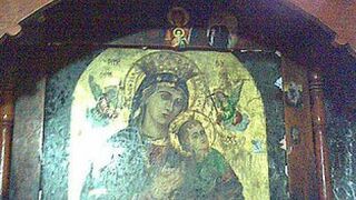 Icono mariano de la iglesia ortodoxa