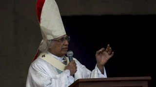 El cardenal de Nicaragua, Leopoldo Brenes