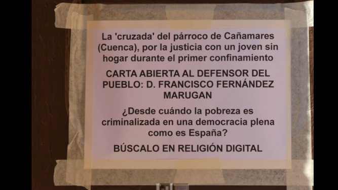 Sigue la 'cruzada' del cura de Cañamares por la justicia
