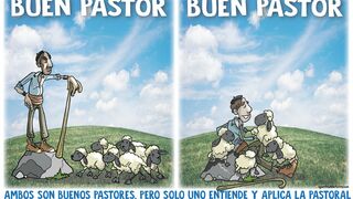 Buen pastor, de Agustín de la Torre.