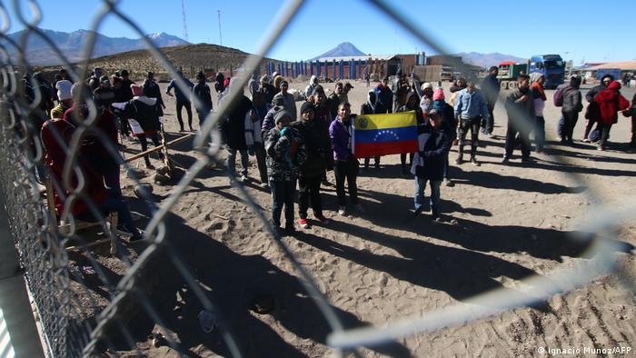 Migrantes venezolanos