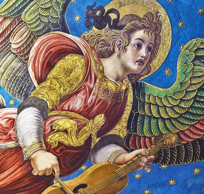 Ángel músico de Valencia