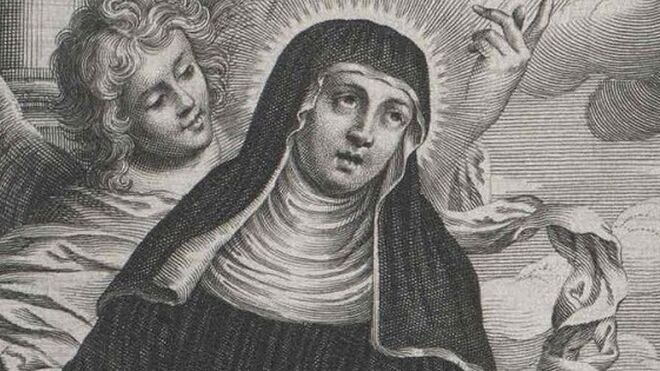 Sta. Isabel de Schönau (Mística que vivió una intensa noche oscura del alma)
