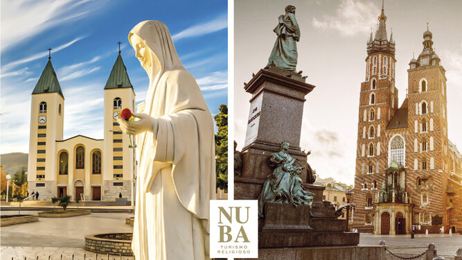 Se cumplen 40 años de las apariciones de Medjugorje. A la dcha., Cracovia