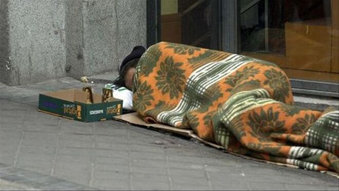 Durmiendo en la calle