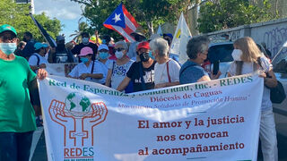 Protesta en Puerto Rico