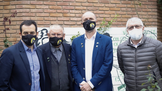 El ambajador de españa en Bolivia visita el Proyecto Hombres Nuevos