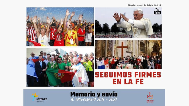Décimo aniversario de la Jornada Mundial de la Juventud Madrid 2011