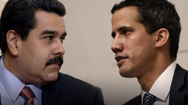 guaido y Maduro