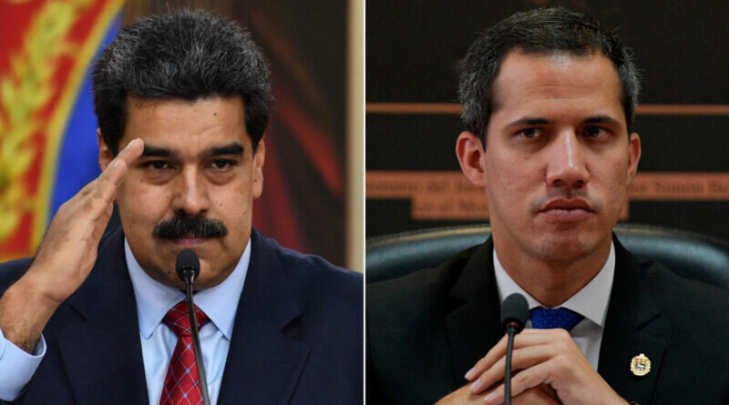 Maduro y Guaidó