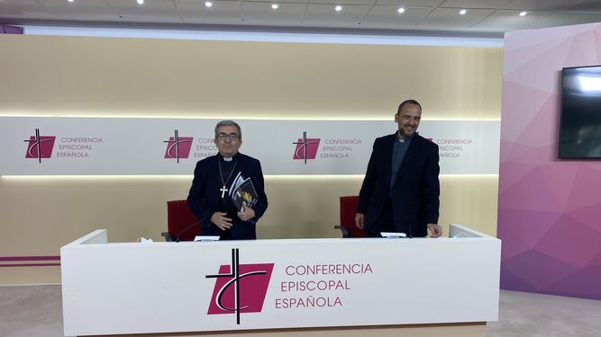 Argüello, con Josetxo Vera