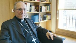 Agustí Cortés, obispo de la diócesis de Sant Feliu de Llobregat