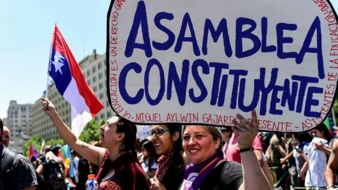 Manifestación por la Educación en Chile