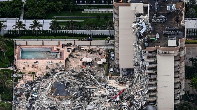 El Papa reza por los muertos y desaparecidos tras el derrumbe de un edificio en Miami