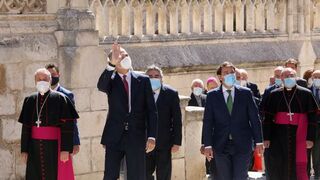 Felipe VI en la Catedral de Burgos