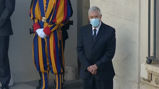 Renzo, el chófer del Papa